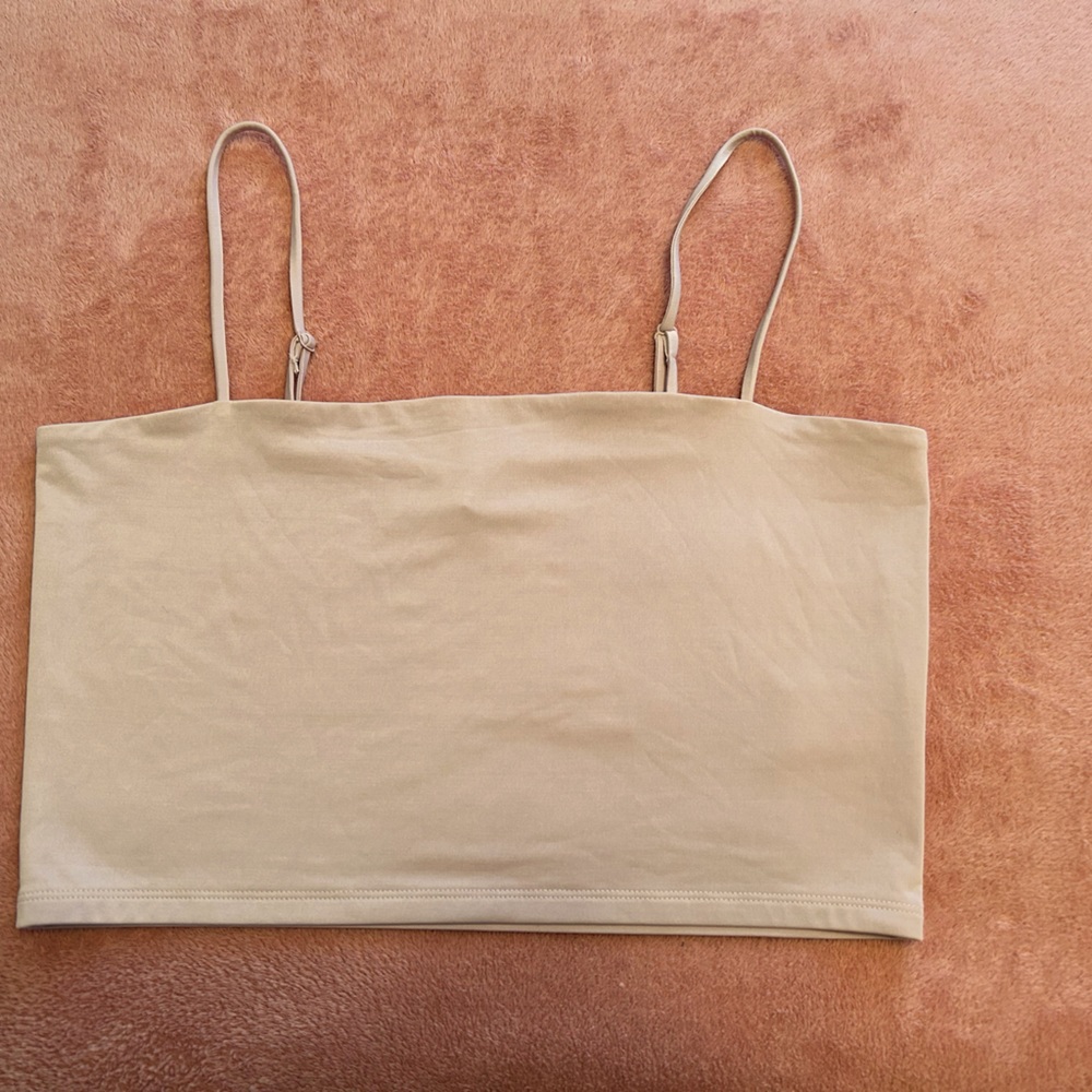 NWOT Express Body Contour Pink Crop Top